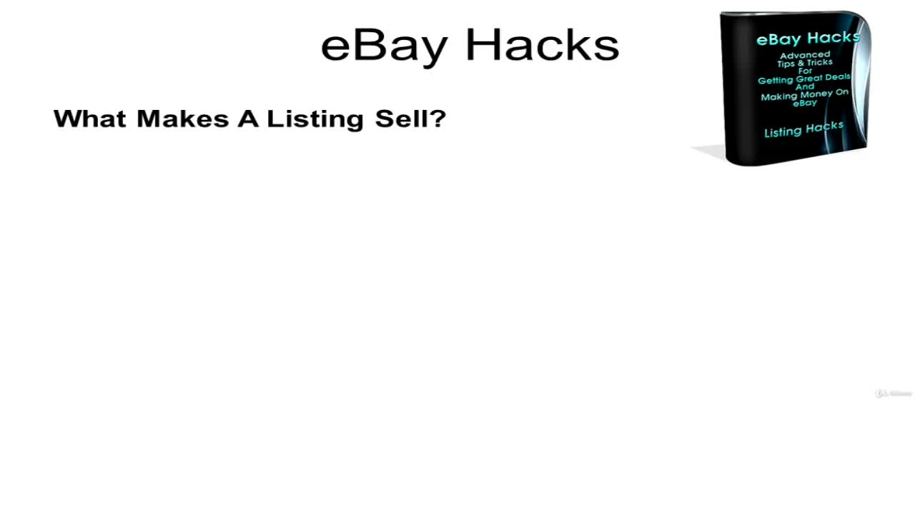 What Makes An eBay Listing Really Sell? Introduction