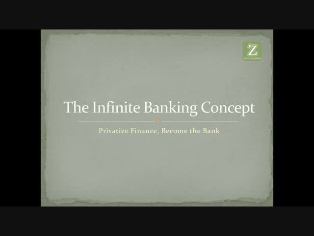 The Infinite Banking Concept