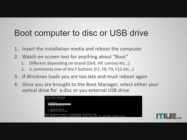 Installing Windows 10