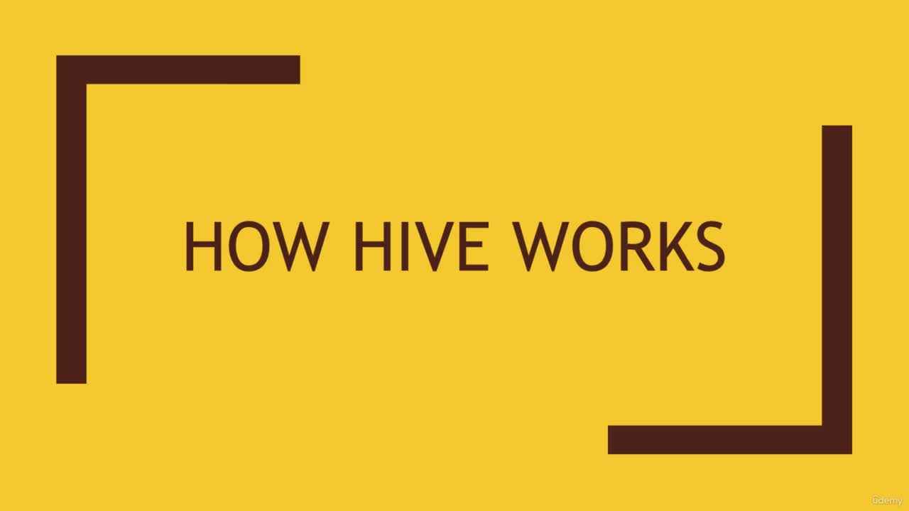 How Hive works