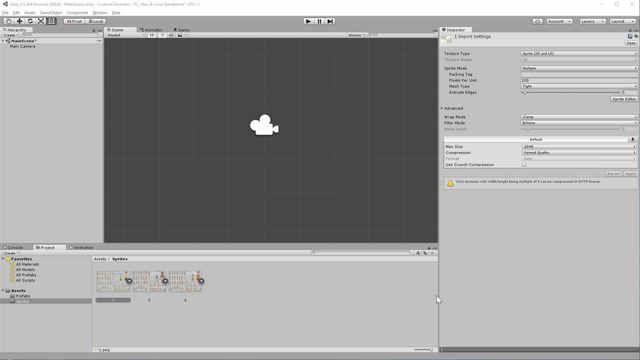 Setting Up Pivot Points and Assembling Character - Part 1