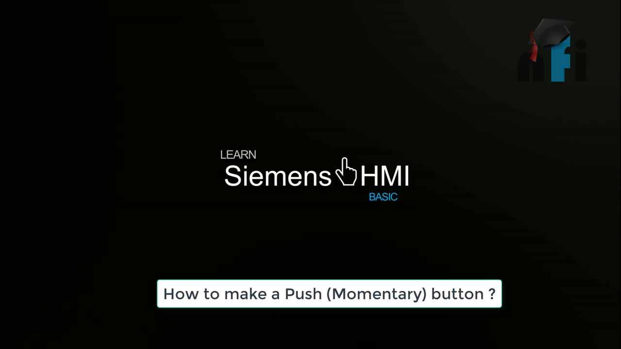 How to make Momentary Switch in HMI?