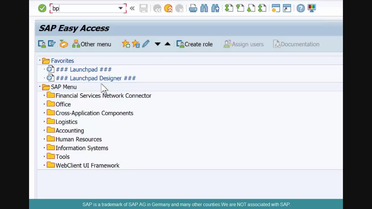 Create BP - Vendors and Customers