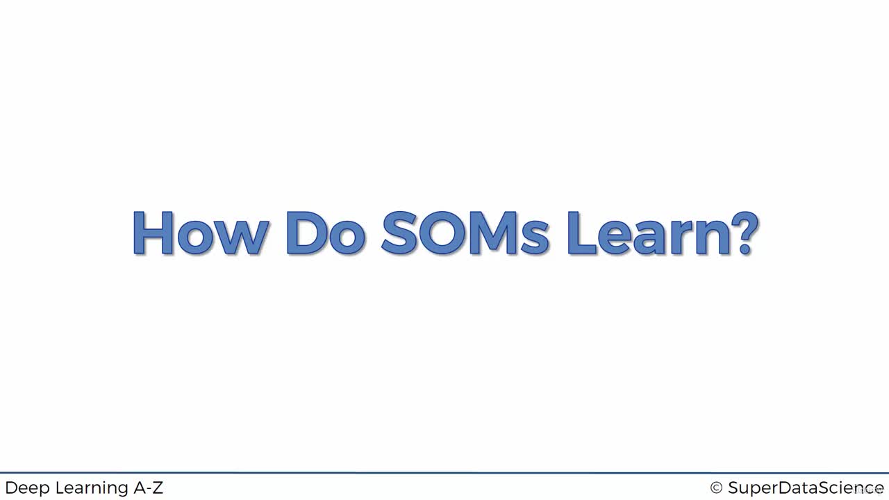 How Self-Organizing Maps (SOMs) Learn: Unsupervised Deep Learning Explained