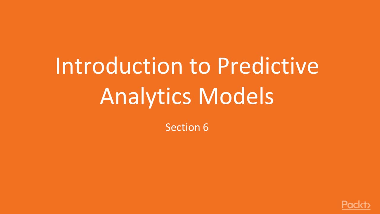 Introduction to Predictive Analytics Models