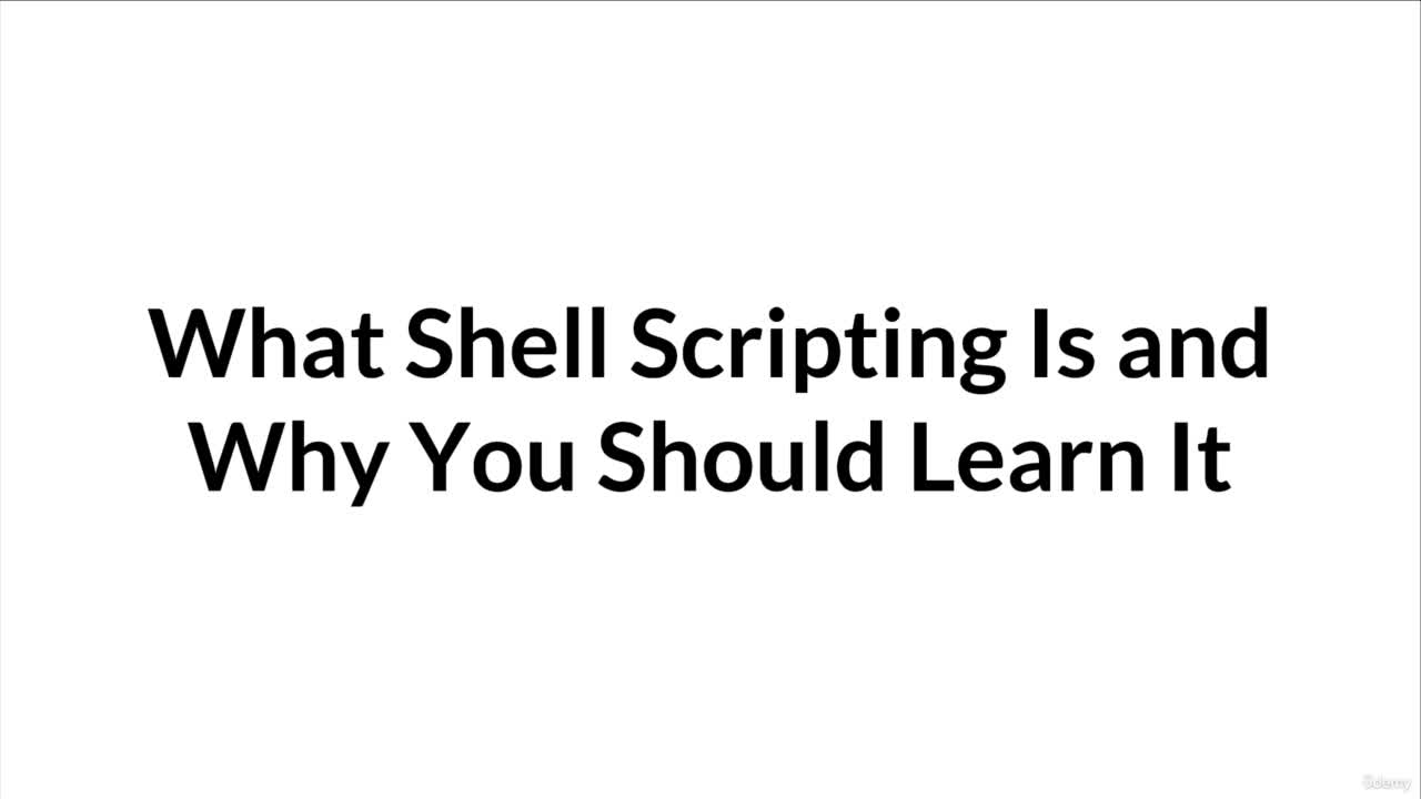 What Shell Scripting Is and Why You Should Learn It