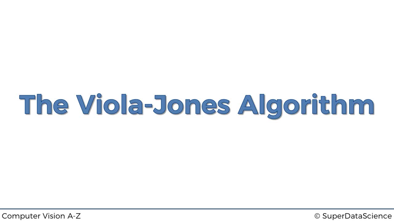 Viola-Jones Algorithm