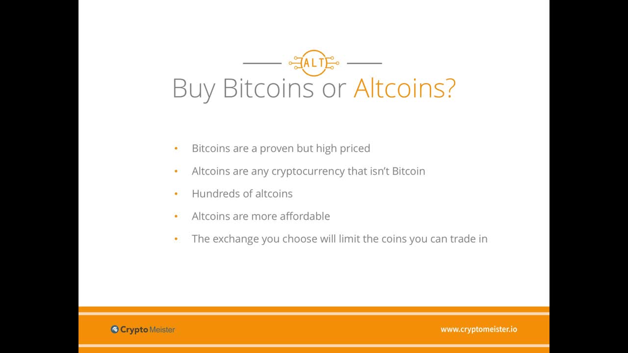 How to Buy & Sell Cryptocurrencies
