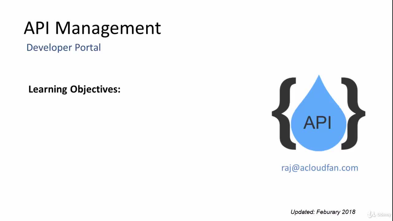 API Developer Portal