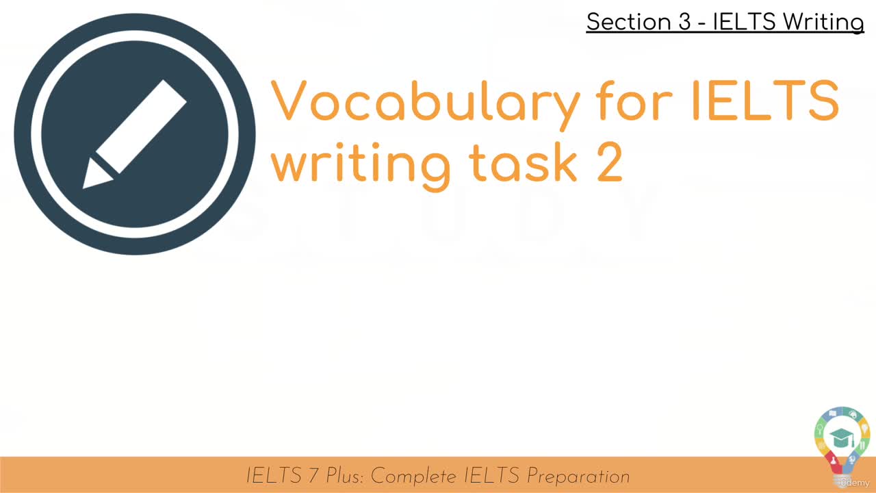 Vocabulary for IELTS Writing Task 2