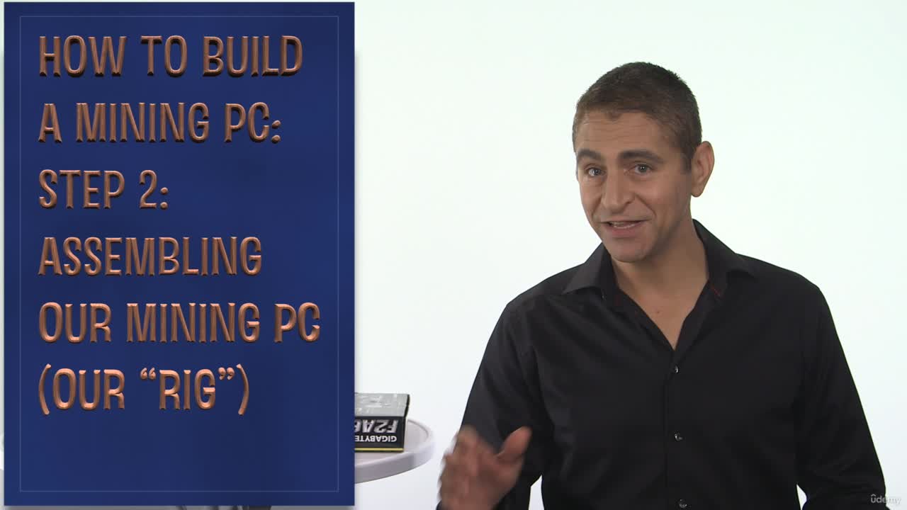 (A+B) How to Build a Mining PC: Step 2: Assembling Our Mining PC (Our “Rig”)