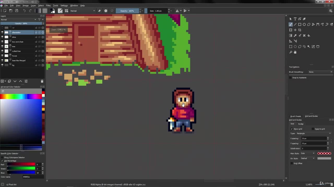 Tileset and Level