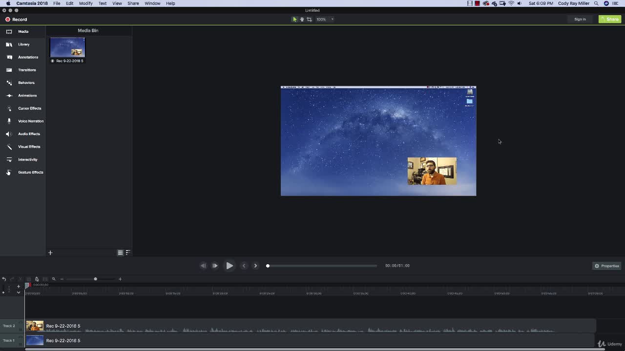 Sending a Test Video to Udemy