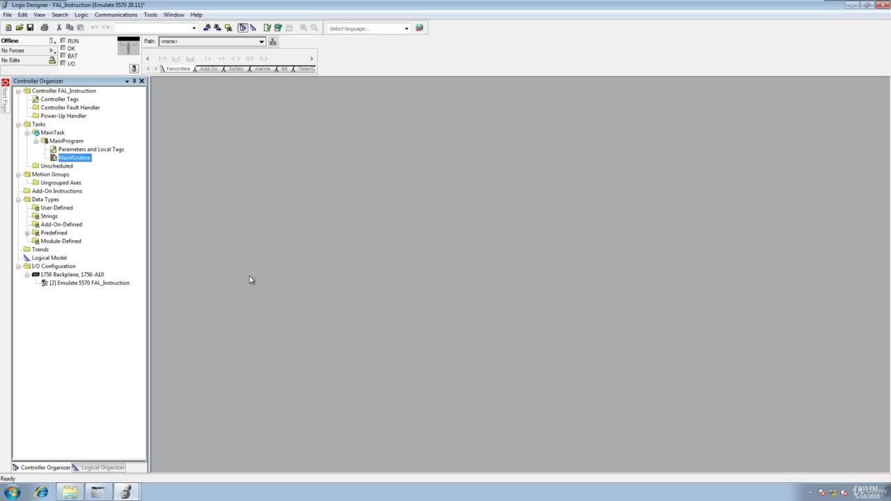 Studio 5000 FAL Instruction - Please Watch Twice to get a full grasp