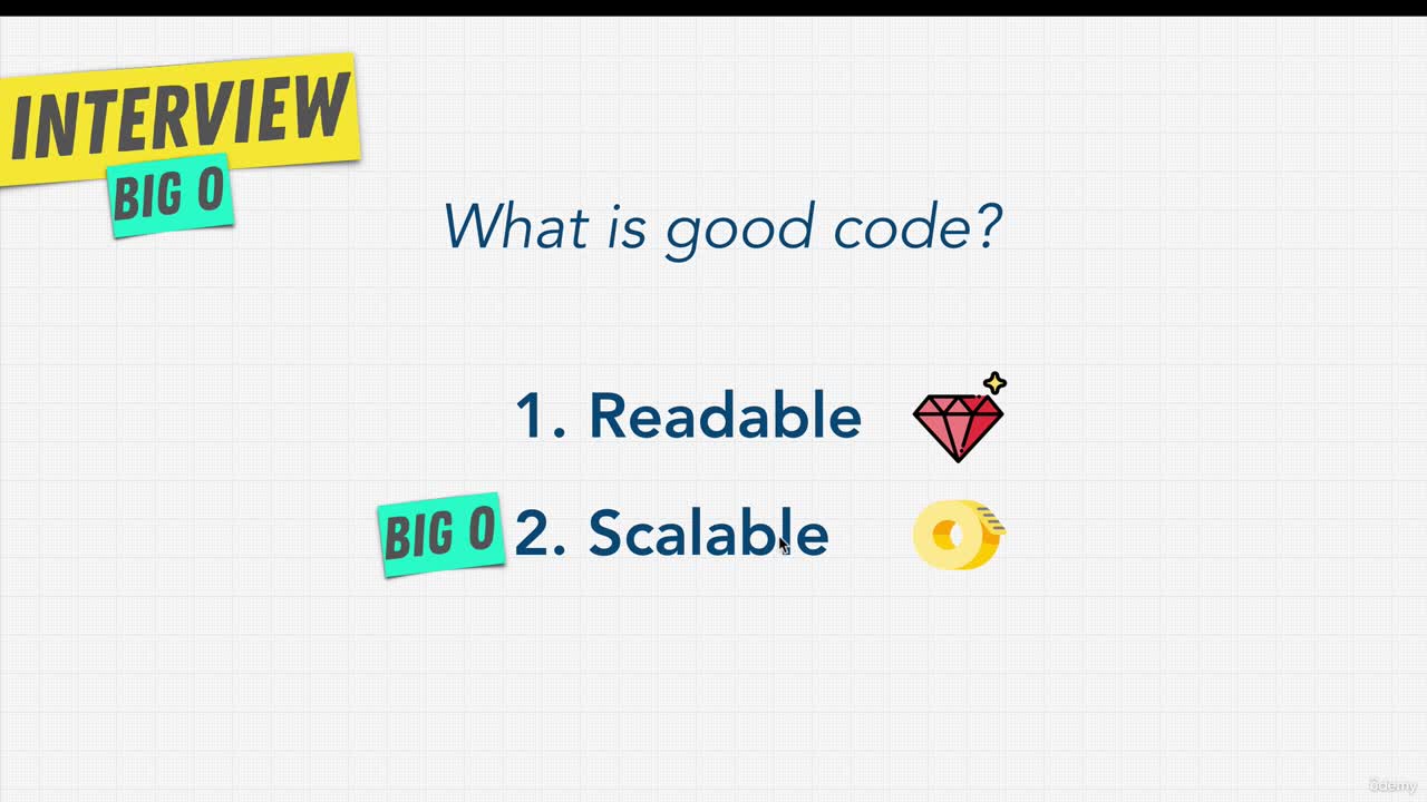 Big O and Scalability
