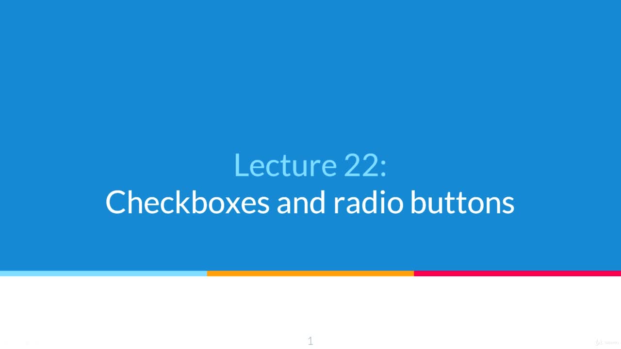Check-boxes and radio buttons