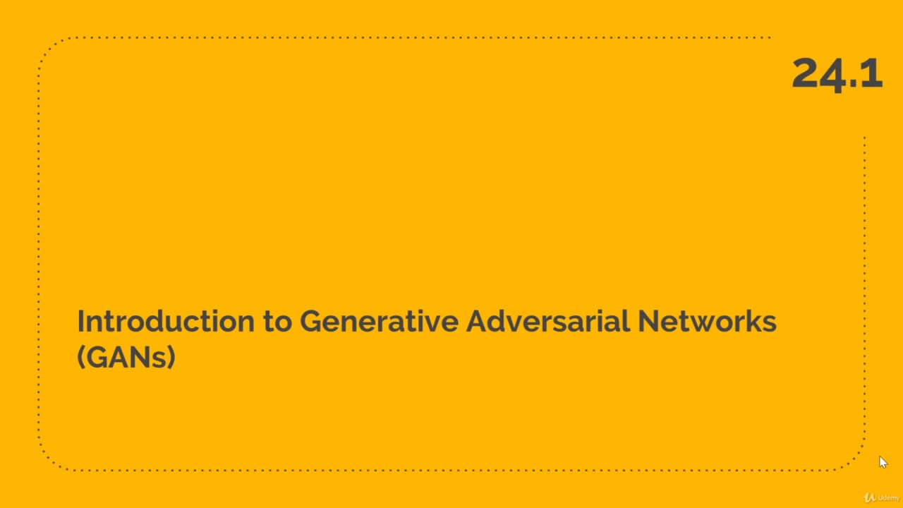 Introduction To GANs