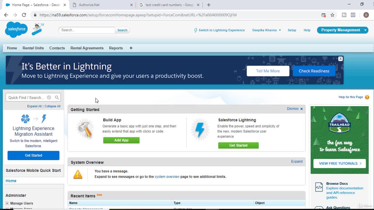 Overview Of Property Management Application