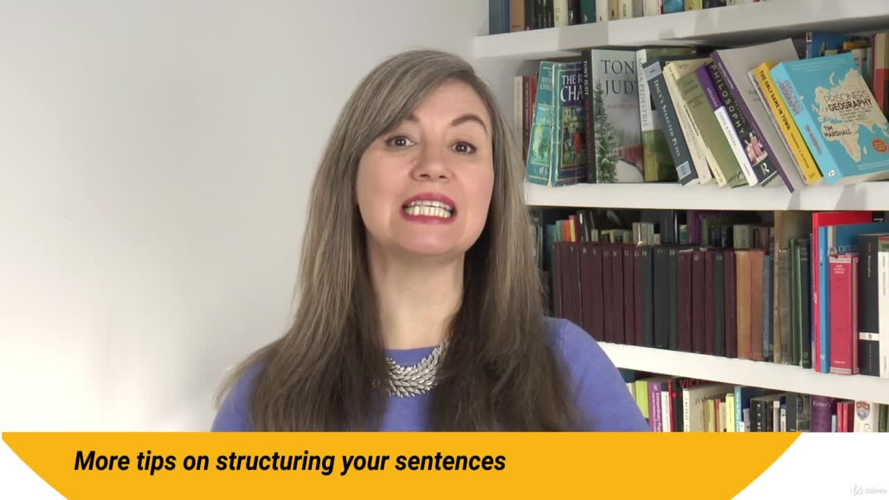 More tips on structuring your sentences for maximum readability
