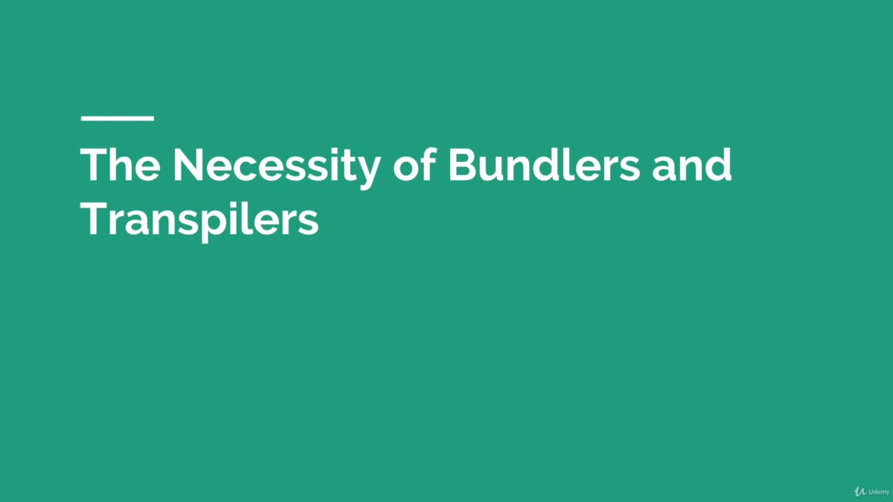 The Necessity of Bundlers and Transpilers Review