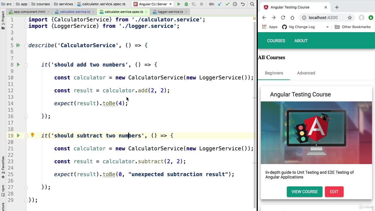 Unit Testing with Jasmine - Introduction to Jasmine Spies