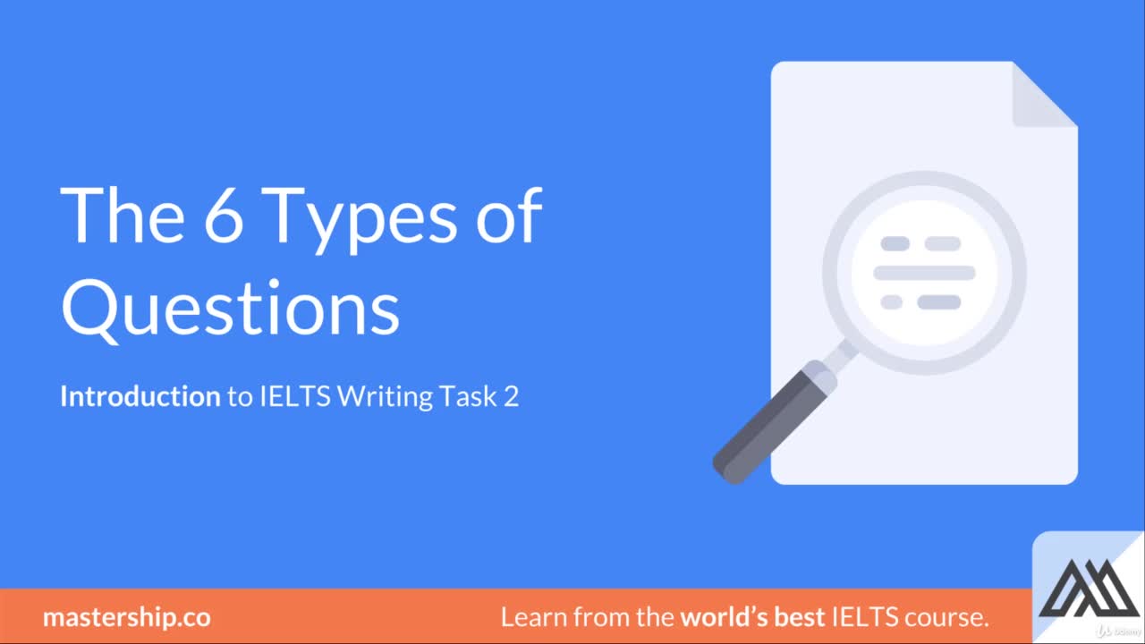 The 6 Types of Questions
