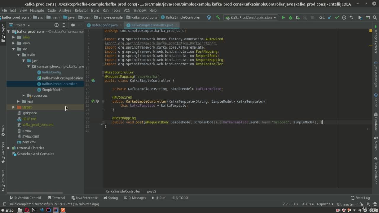 Creating a Kafka Consumer with Spring Boot