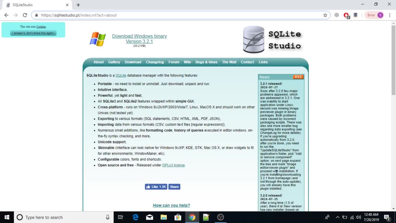 Introduction to SQlite Studio
