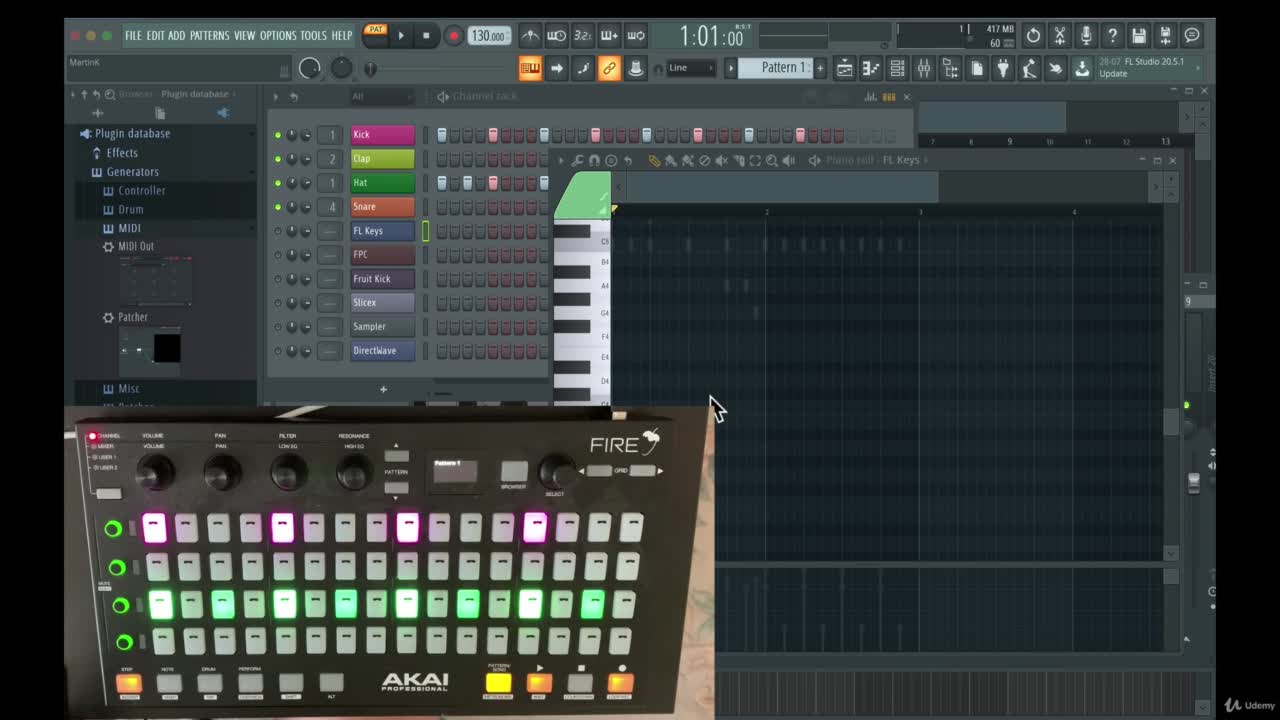 MIDI Note Mode for Melodies and Harmonies