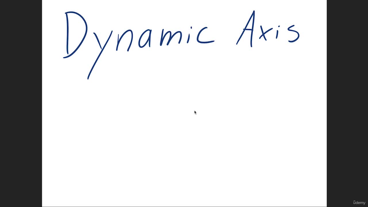 Dynamic Axis In Poses