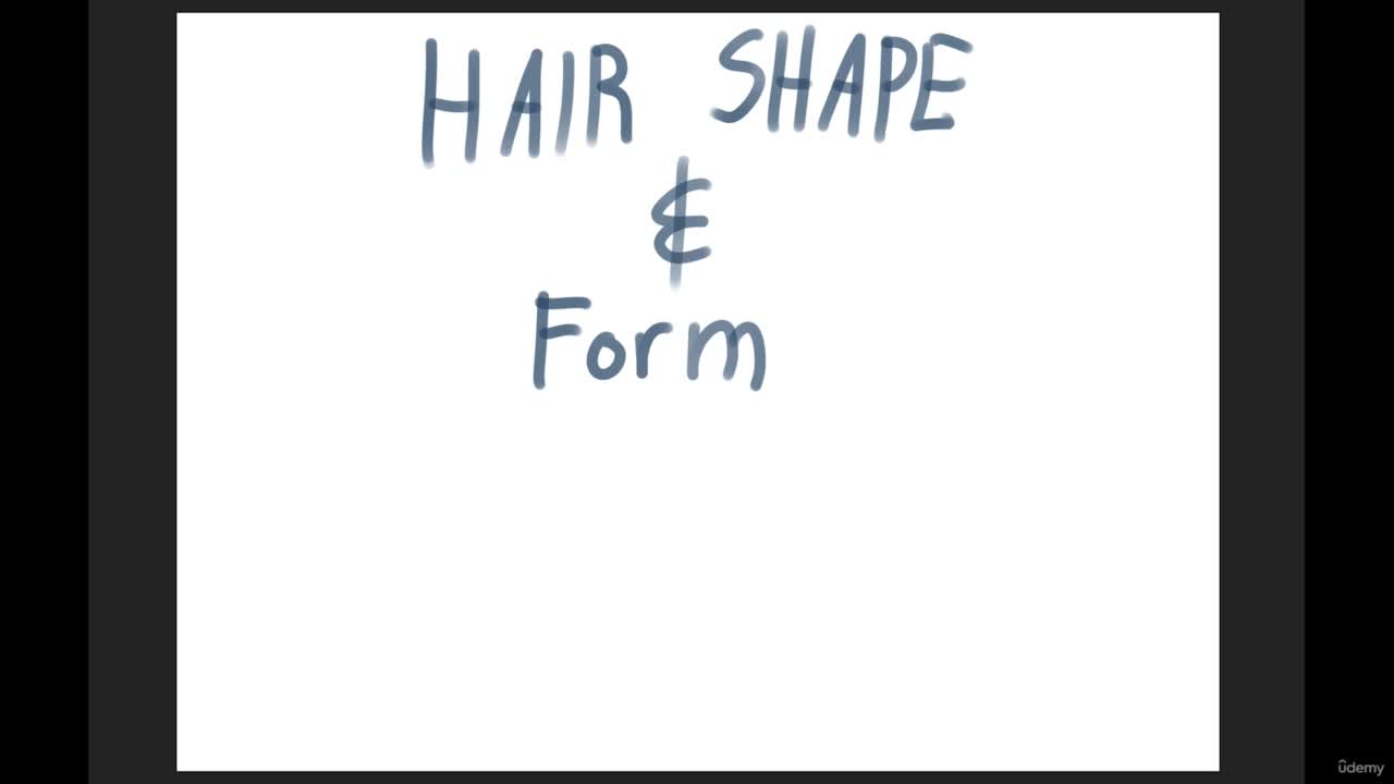 Blocking Out Hair Shapes