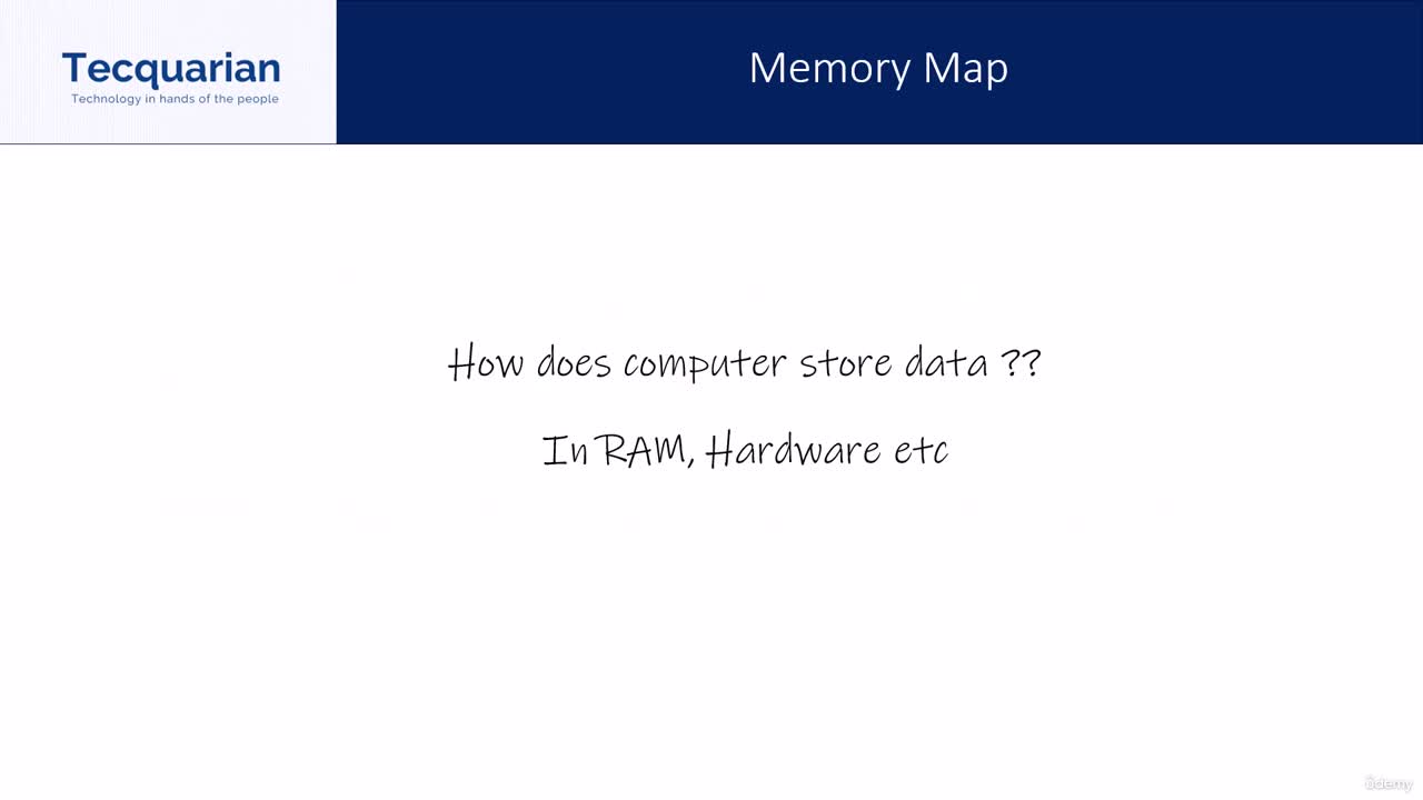Memory (how does a computer store data ?? )