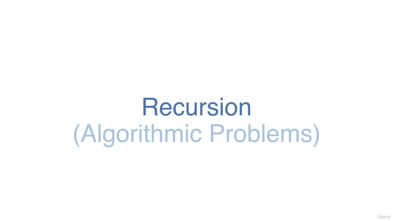 What is recursion (recursive function call)?