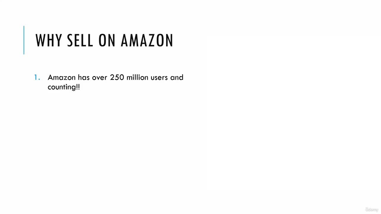 Why Sell on Amazon?