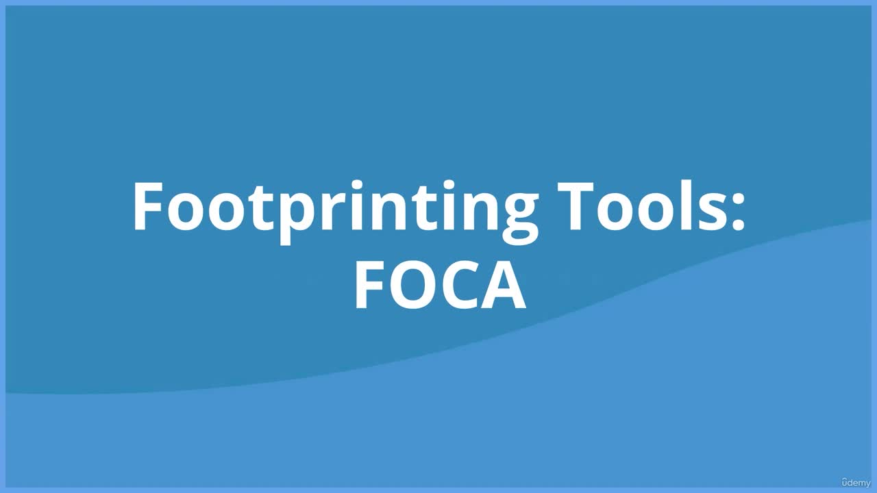 FOCA - Fingerprinting Organisations with Collected Archives